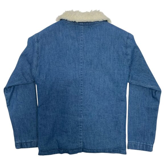 ATELIER BARN - VIGO DENIM JACKET - COTTON & ANGORA - MADE IN FRANCE - Picture 3 of 5